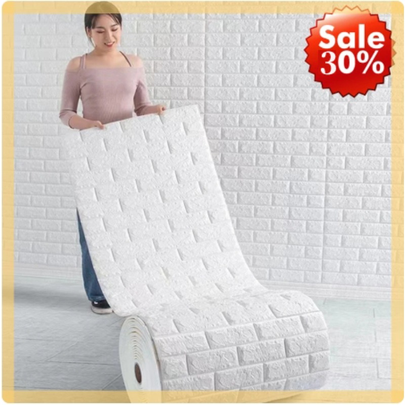 Craft Foam Roll - 3D мягкие пенопластовые обои в рулоне,