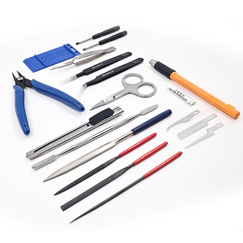 Набор инструментов MANWAH, 20  – обзор и цена Craft Knife Set