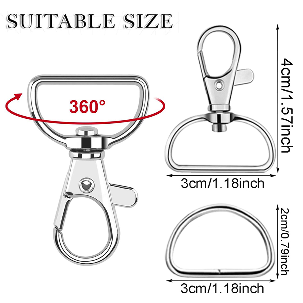 Набор из 8/15/30 карабинов, за – обзор и цена D Ring Strap