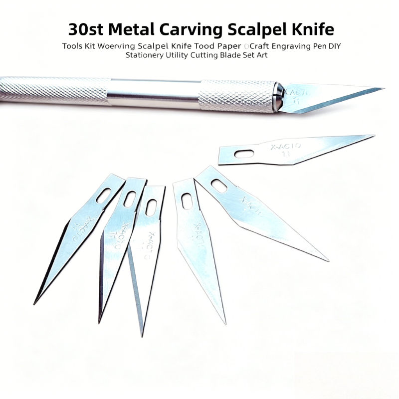 Набор из 30 гравировальных нож – обзор и цена Craft Knife Set