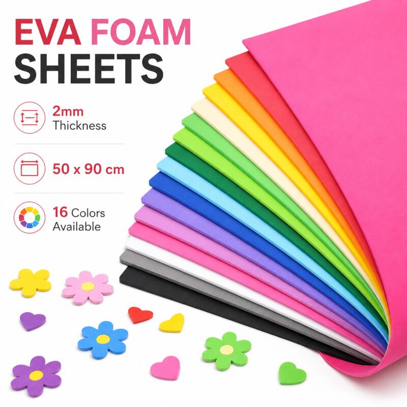 2 шт. листов из ЭВА-пены, ярка – обзор и цена Eva Foam Sheet