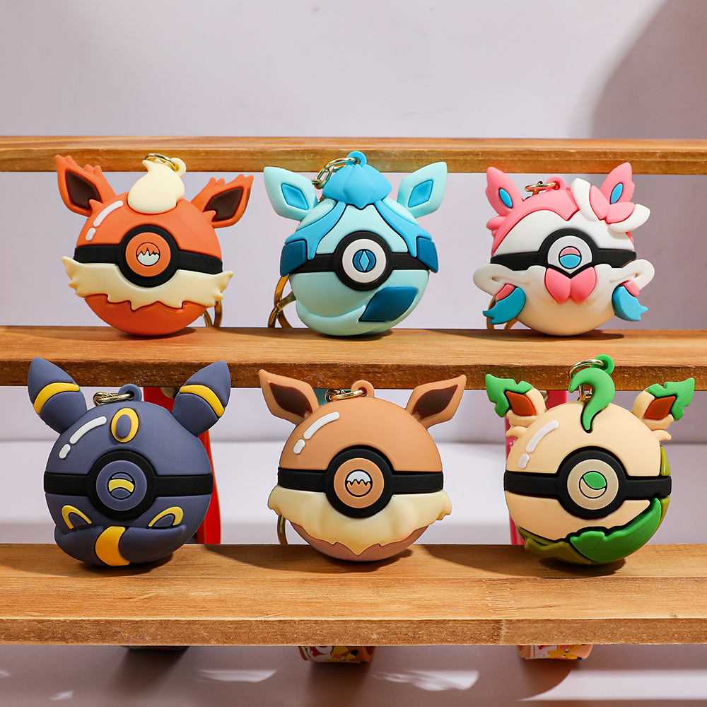 Набор из 6 брелоков с Пикачу:  – обзор и цена Pokeball Cosplay Prop