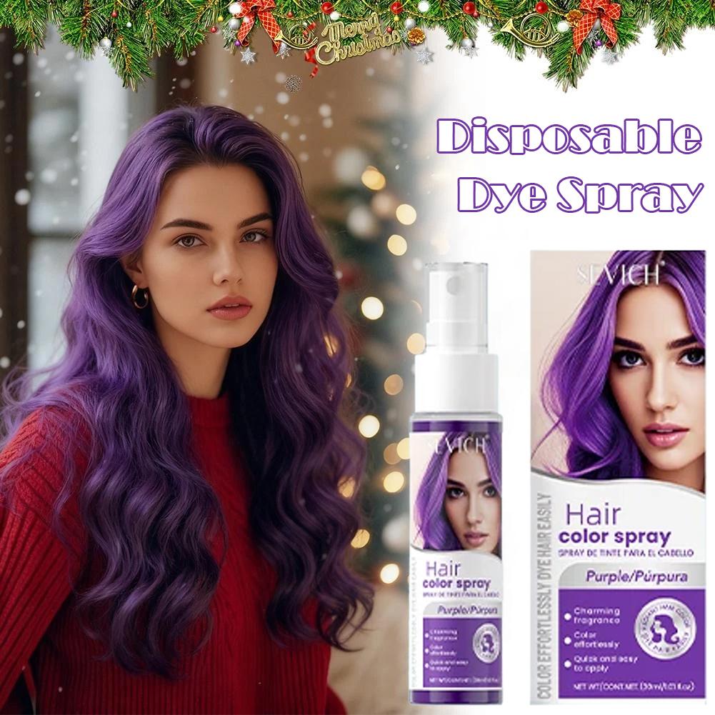 Временный спрей для окрашивани – обзор и цена Hair Spray Color