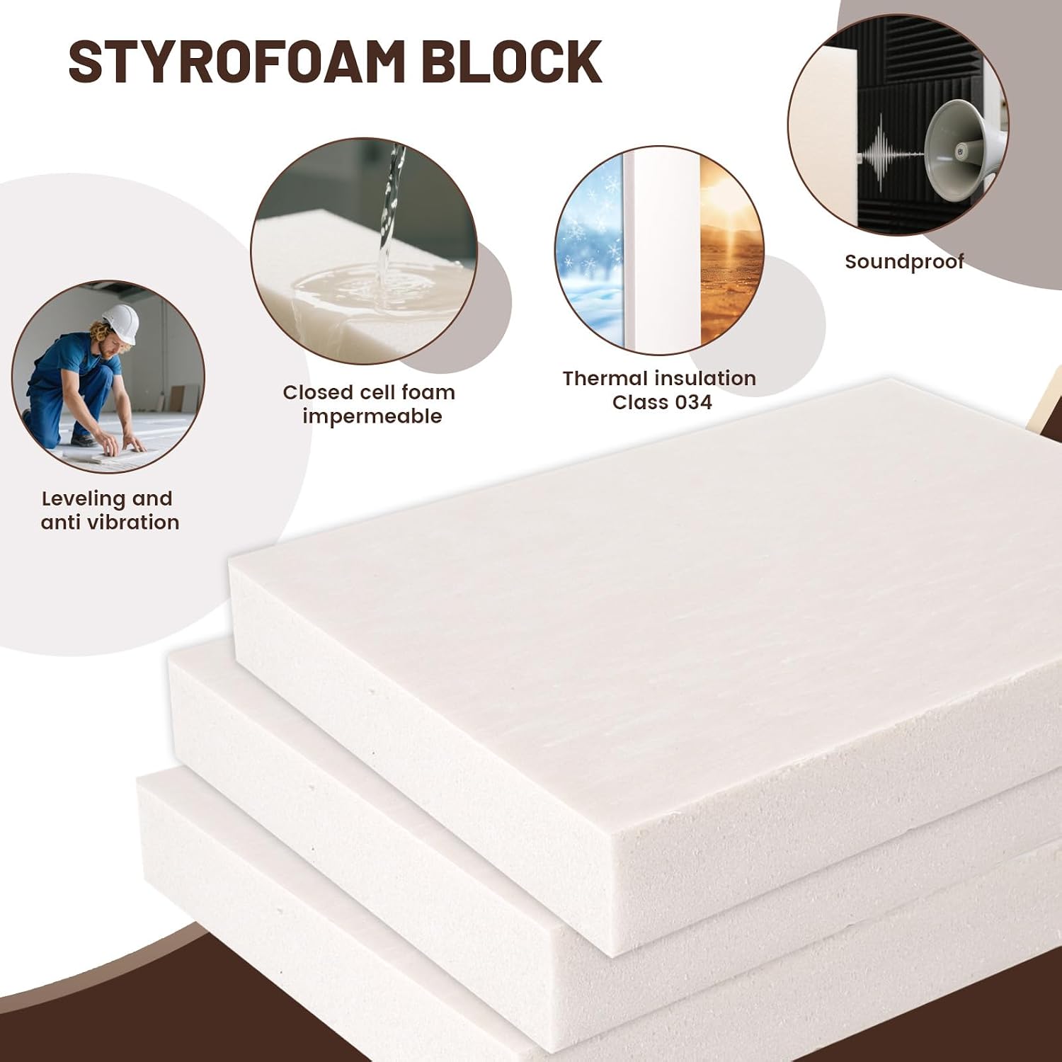 Высокоплотные пенополистирольн – обзор и цена Cosplay Prop Foam Board