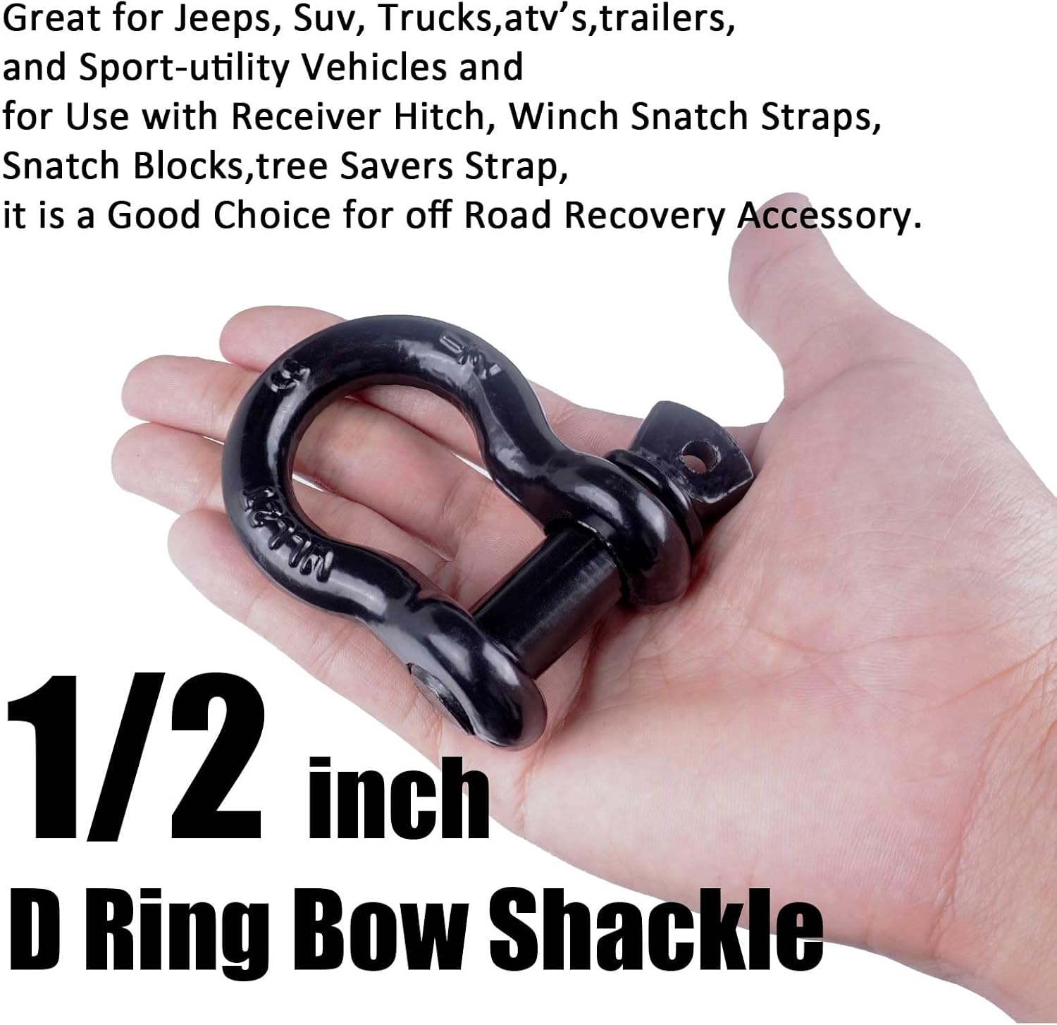 Шакл с D-образным кольцом 1/2  – обзор и цена D Ring Strap
