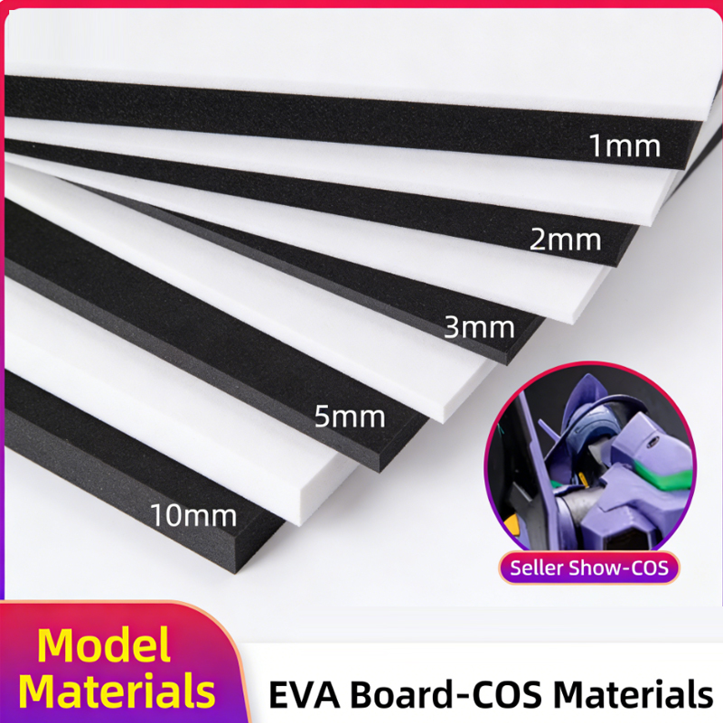 Материал из черного ЭВА-пенопл – обзор и цена Cosplay Prop Foam Board